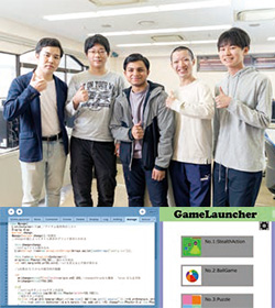 島田司さん ガイレカビルさん 伊藤寛将さん 遠藤耀平さん 田島由規さん