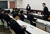 学内で合同企業説明会を開催いたしました