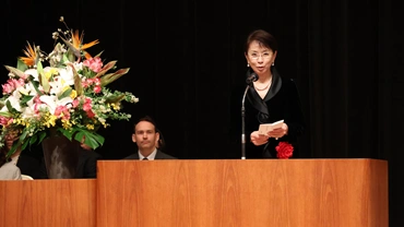 山﨑理事長からのご挨拶