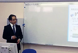 先端技術研修所 特別研究員 副参事の遠藤貴裕先生