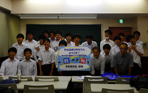 東京都立竹台高等学校の2年生が来校してくれました！