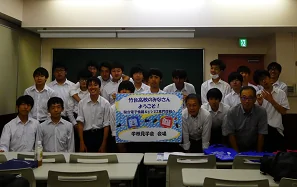 東京都立竹台高等学校の2年生が来校してくれました!