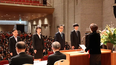 成績優秀者の表彰